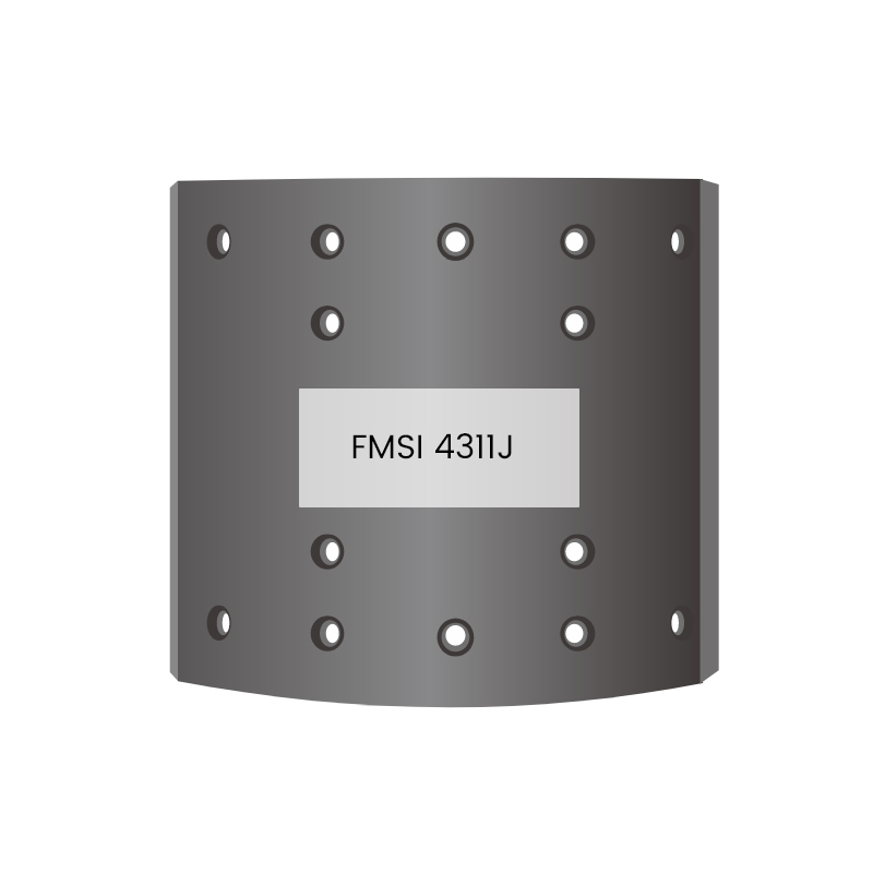4311J Gravis Officium Truck Brake Lining