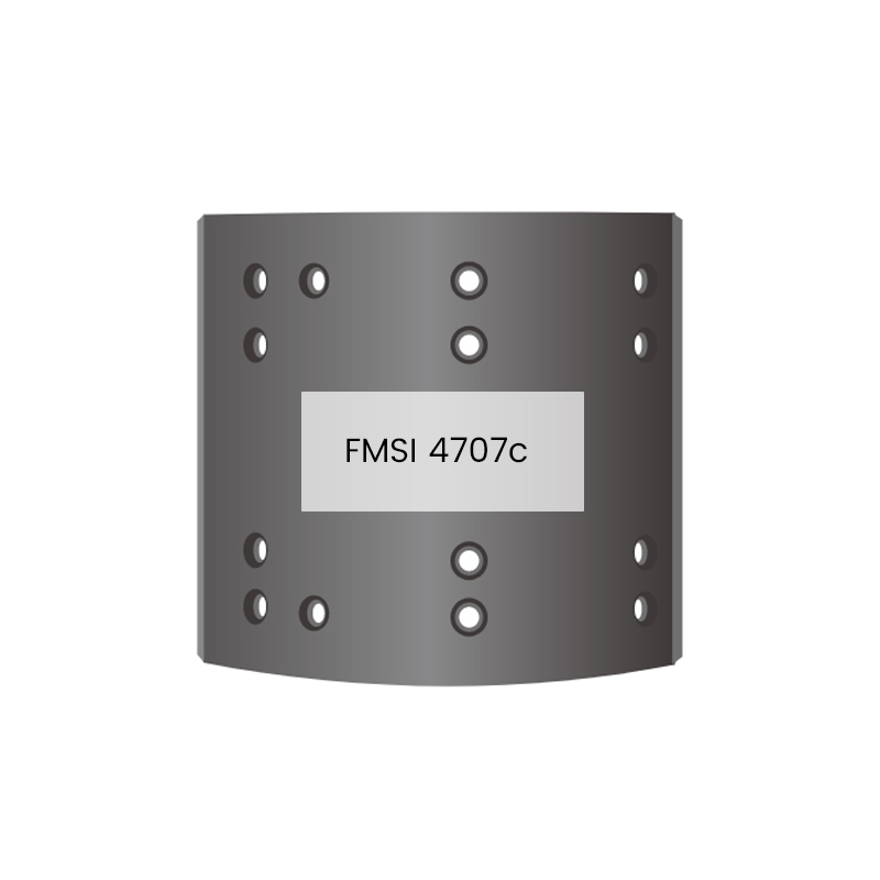 Brake Lining 4707c Maximum Temperature Resistant Brake Pad