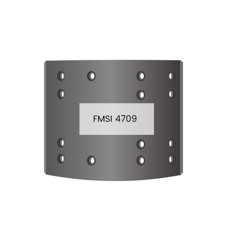 4709 Gravis Officium Truck Brake Lining 14 Holes