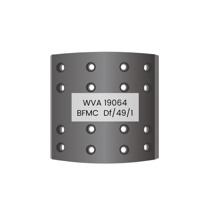 Europae Truck Auto Partes Brake Lining 19064 Df/49/1 pro BOVA, DAF