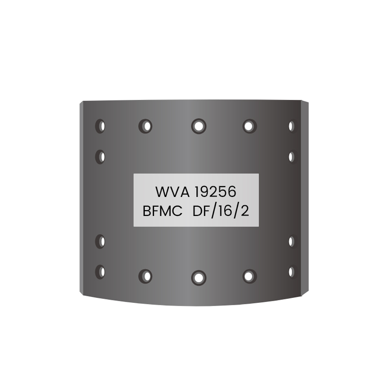 19256 DF/16/2 Truck Brake Lining pro BOVA, DAF, NEOPLAN