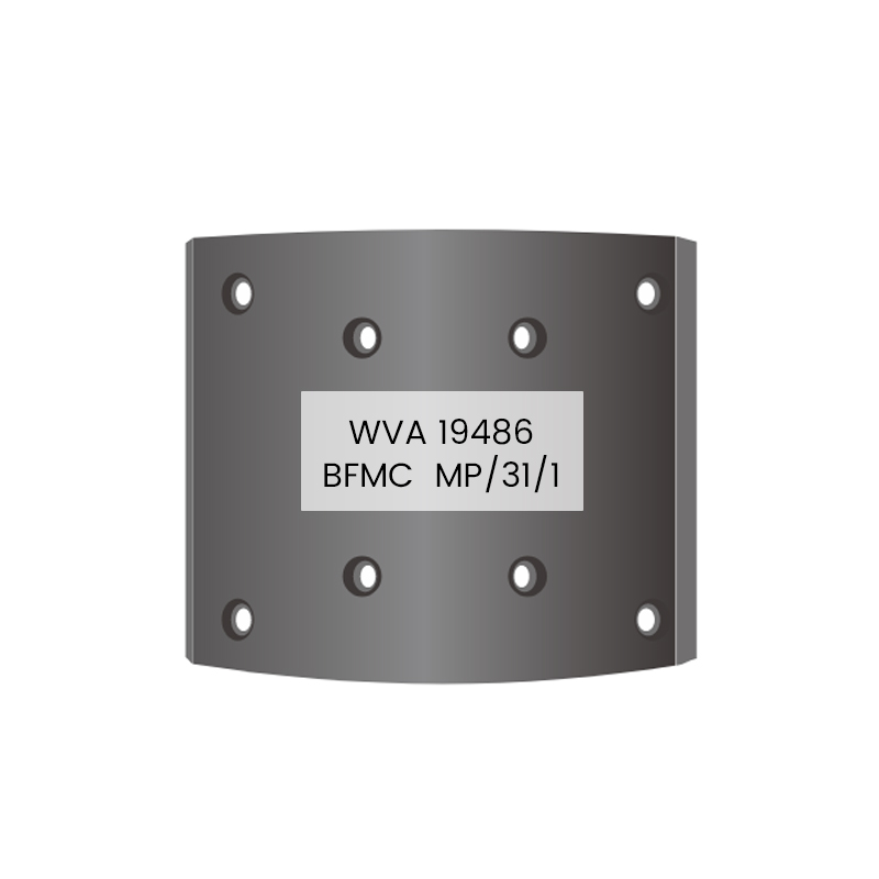 19486 MP/31/1 Brake Lining for MAN，MERCEDES-BENZ