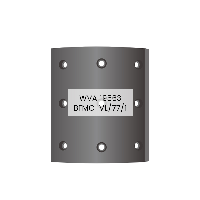 19563 VL/77/1 Brake Lining pro VOLVO, HEULIZE High-finem Quality