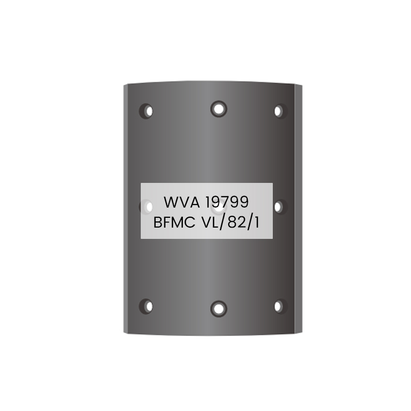 19799 VL/82/1 Brake Lining pro VOLVO, HEULIZE