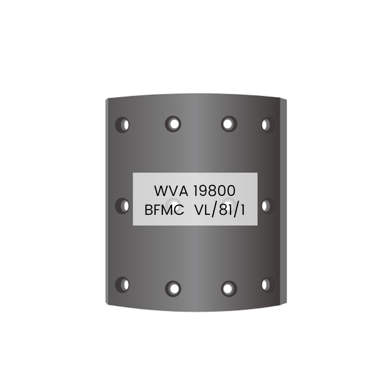 Brake Lining 19800 VL/81/1 Premium Quality for VOLVO, HEULIZE