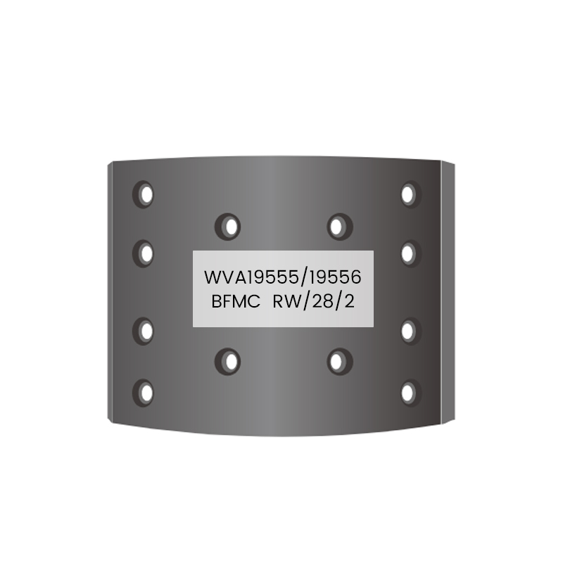 Truck Brake Lining 19555/19556 RW/28/2 pro MERITOR, ROCKWELL
